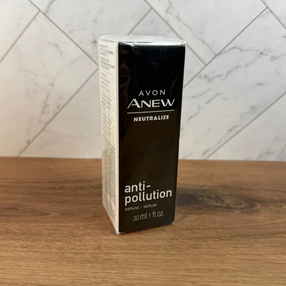 Avon Anew Neutralize Anti-Pollution Serum 30ml 1 fl oz Matcha Ginger New Sealed